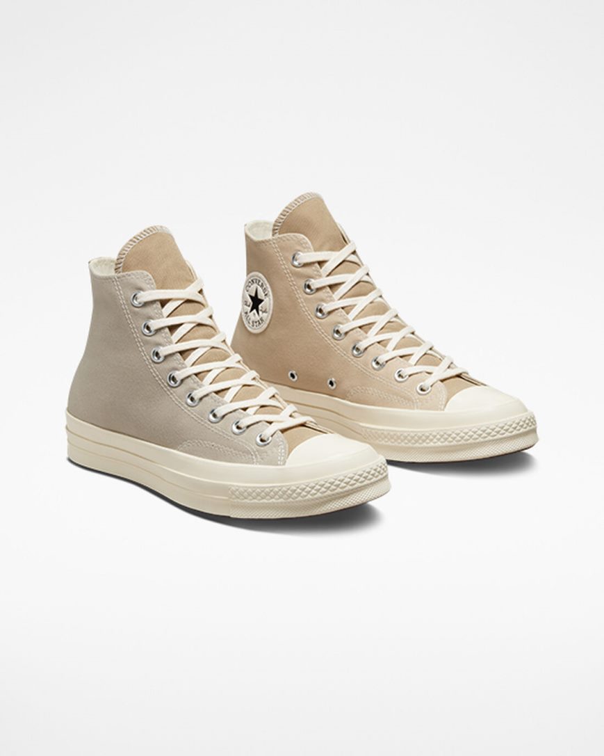 Tenisky Vysoke Converse Chuck 70 Tri-Panel Panske Béžové | SK FL5MH4